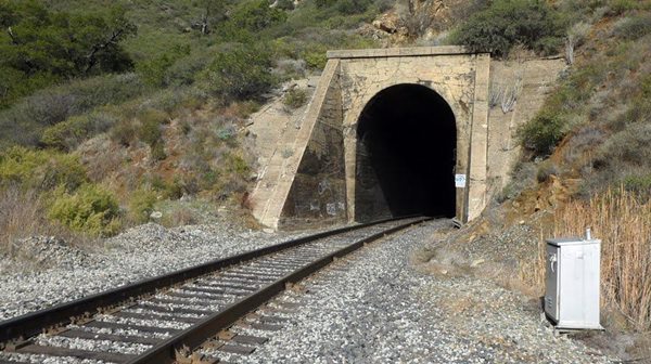 current photo of tunnel #7 on cuesta grade