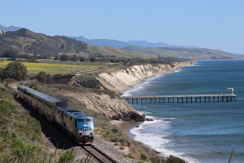 photo of Amtrak on the Coast