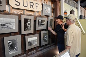 photo Docents at Surf Exhibit