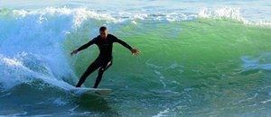 photo of surfer